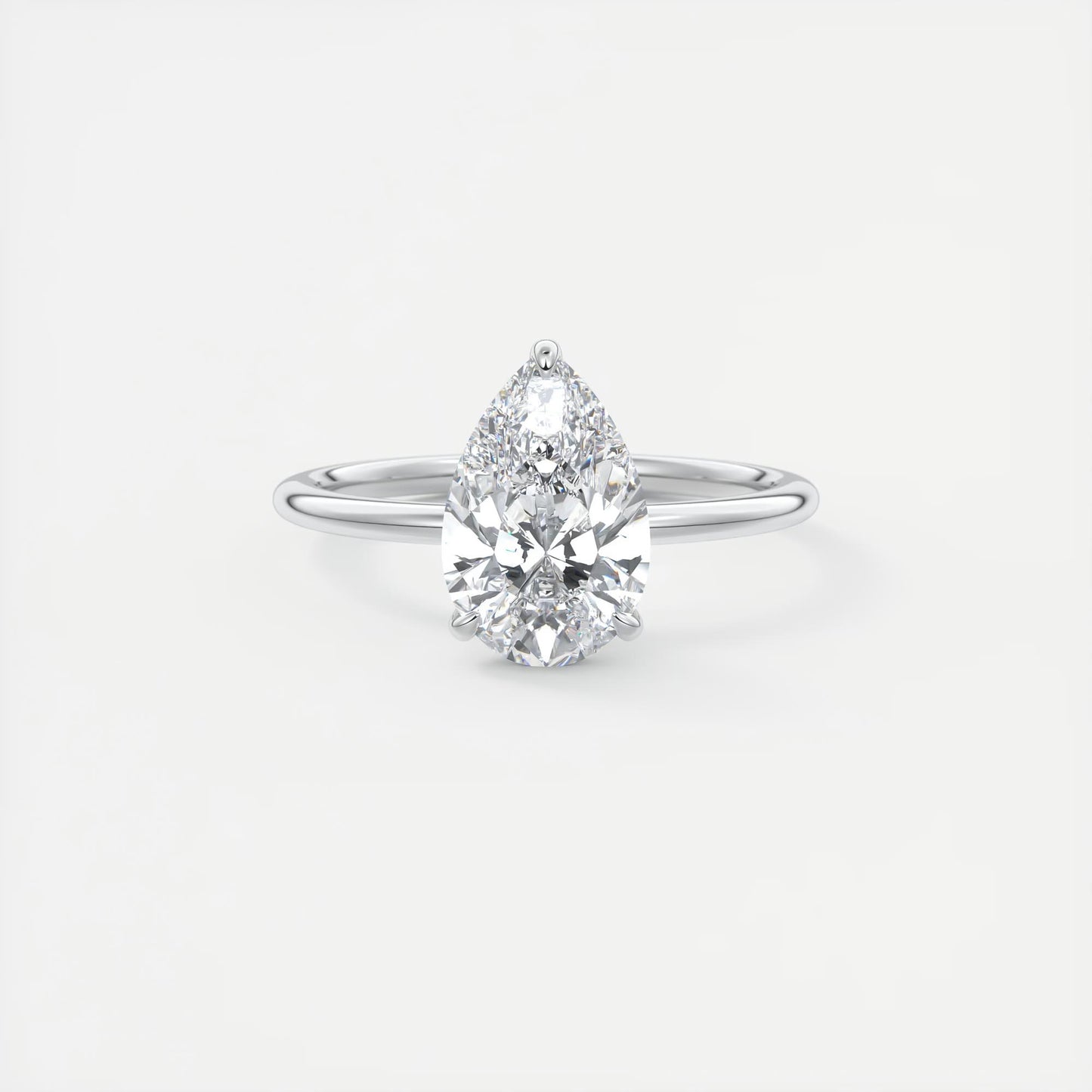 Evelyn Pear Shape Diamond Engagement Ring