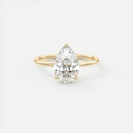 Evelyn Pear Shape Diamond Engagement Ring