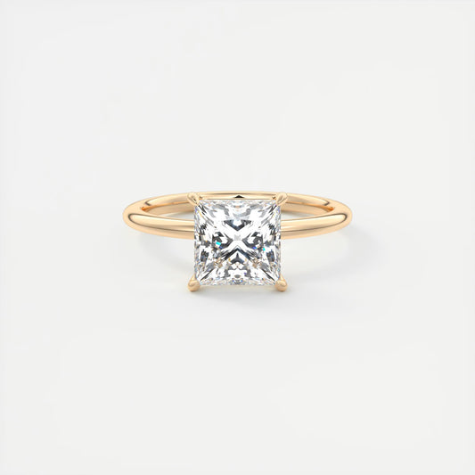 Evelyn Princess Cut Diamond Engagement Ring