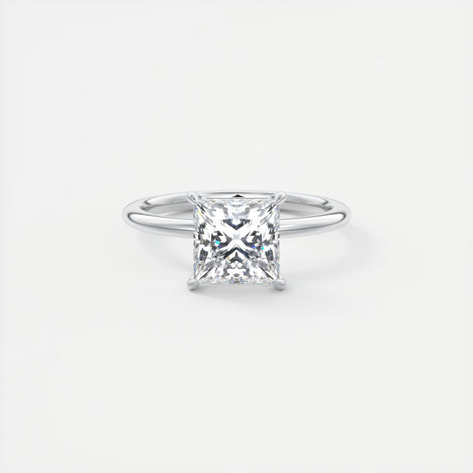 Evelyn Princess Cut Diamond Engagement Ring