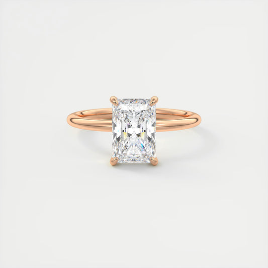 Evelyn Radiant Cut Diamond Engagement Ring