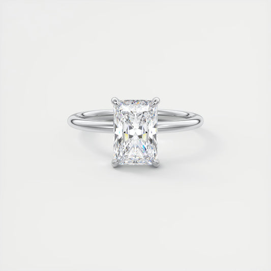 Evelyn Radiant Cut Diamond Engagement Ring