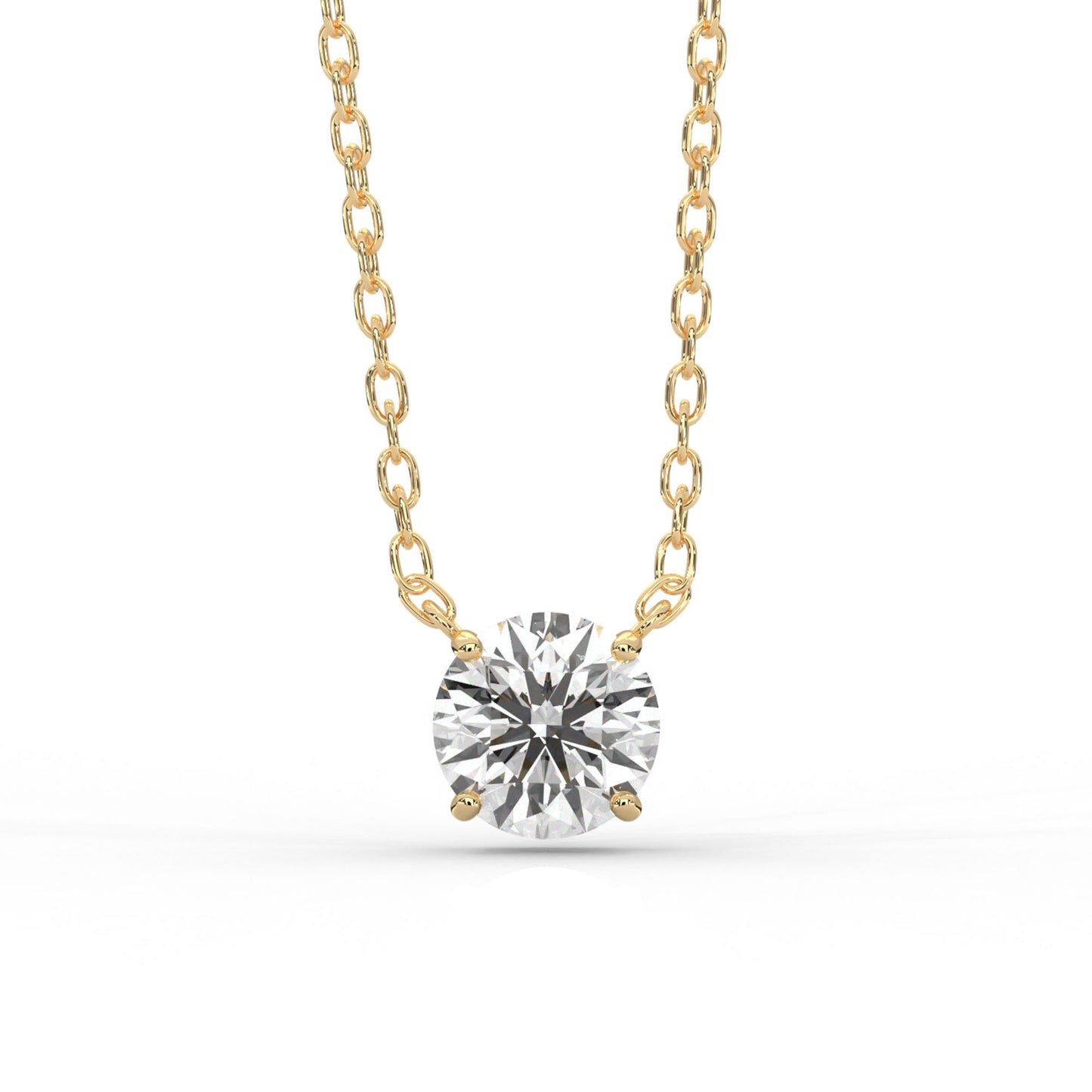Diamond Size_1 carat | Precious Metal_Yellow Gold