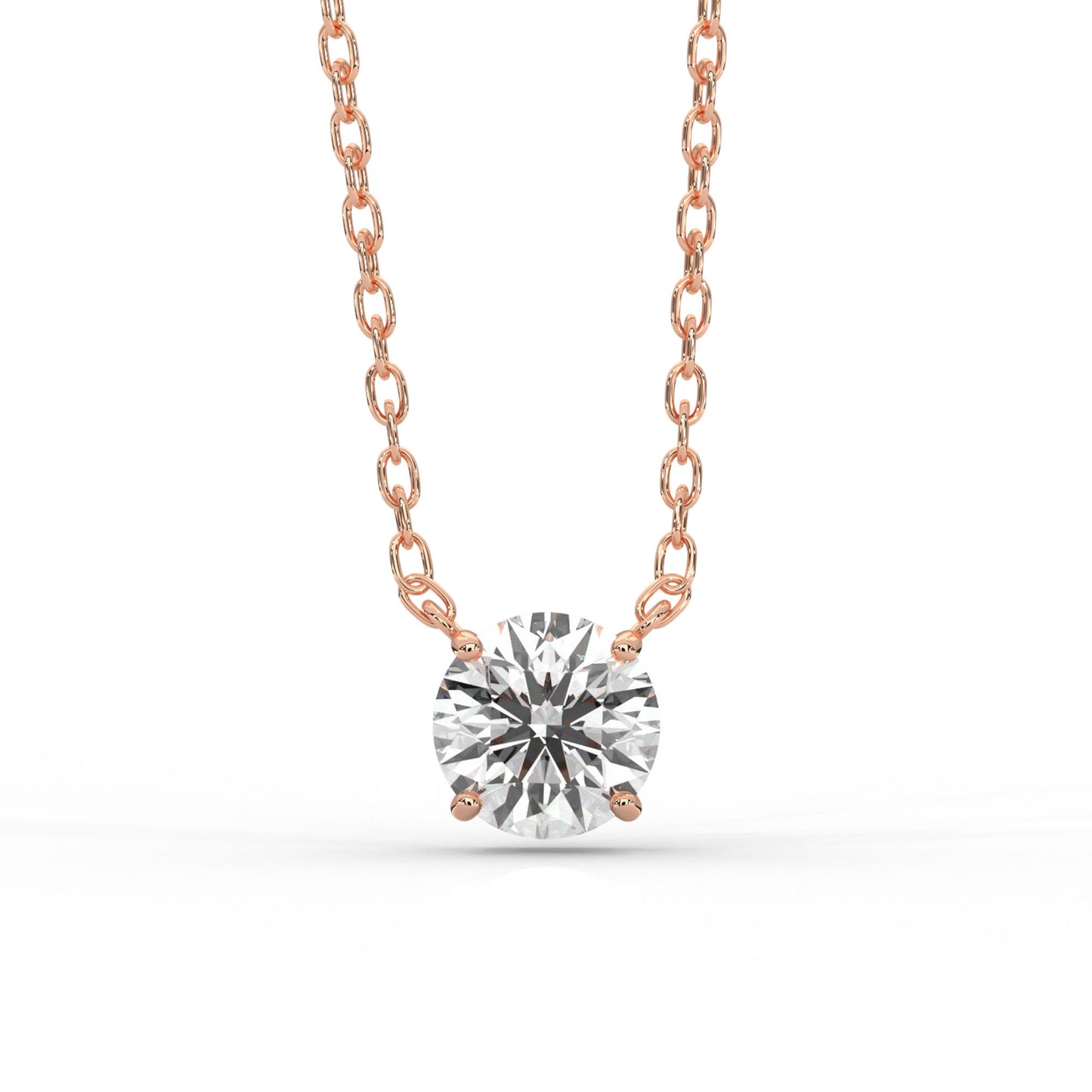 Diamond Size_1 carat | Precious Metal_Rose Gold