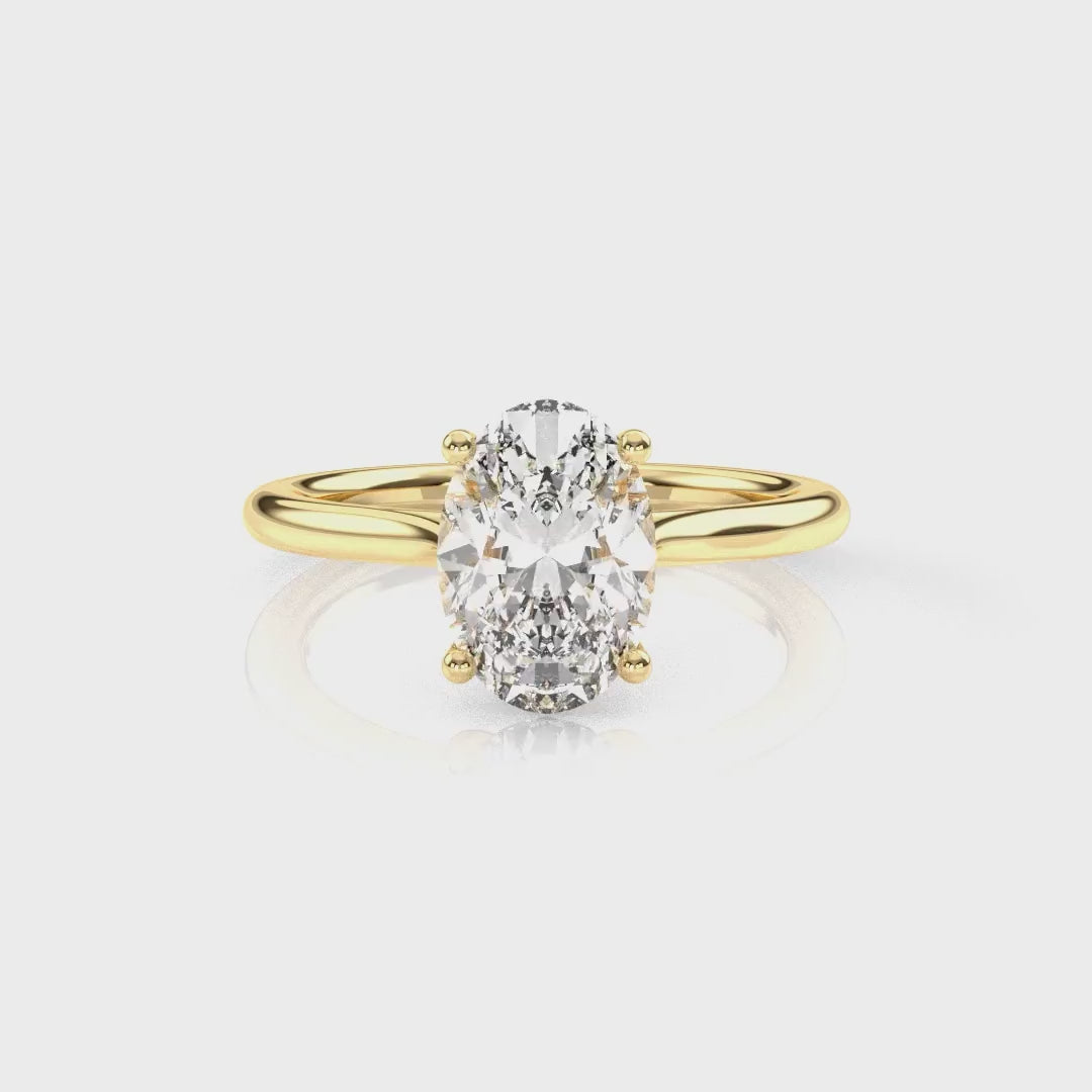 Diamond Size_2 carat | Style_Solitaire | Precious Metal_Yellow Gold