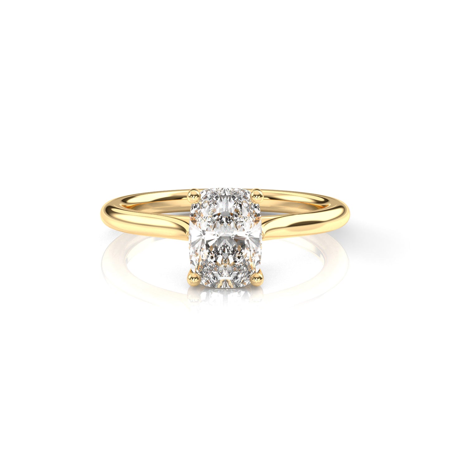 Diamond Size_2 carat | Style_Solitaire | Precious Metal_Yellow Gold