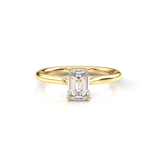 Diamond Size_1 carat | Style_Solitaire | Precious Metal_Yellow Gold