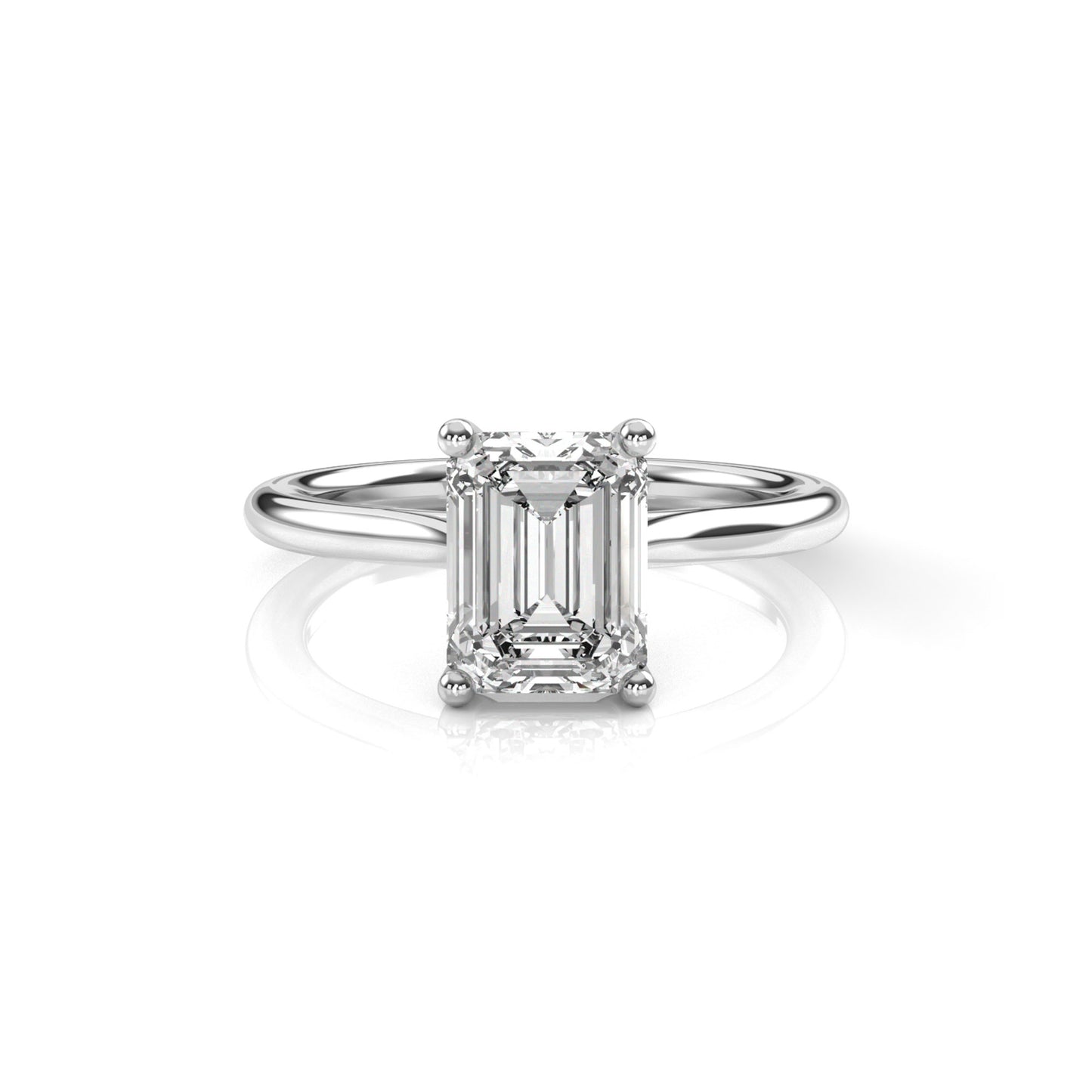 Diamond Size_2 carat | Style_Solitaire | Precious Metal_White Gold