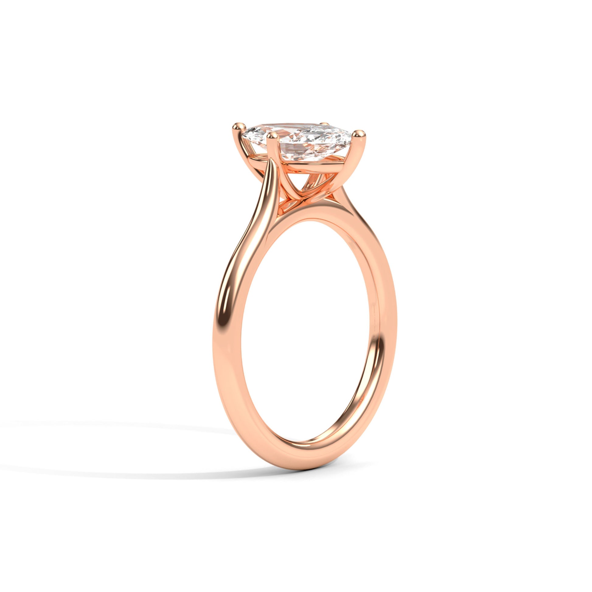 Diamond Size_1 carat | Style_Solitaire | Precious Metal_Rose Gold