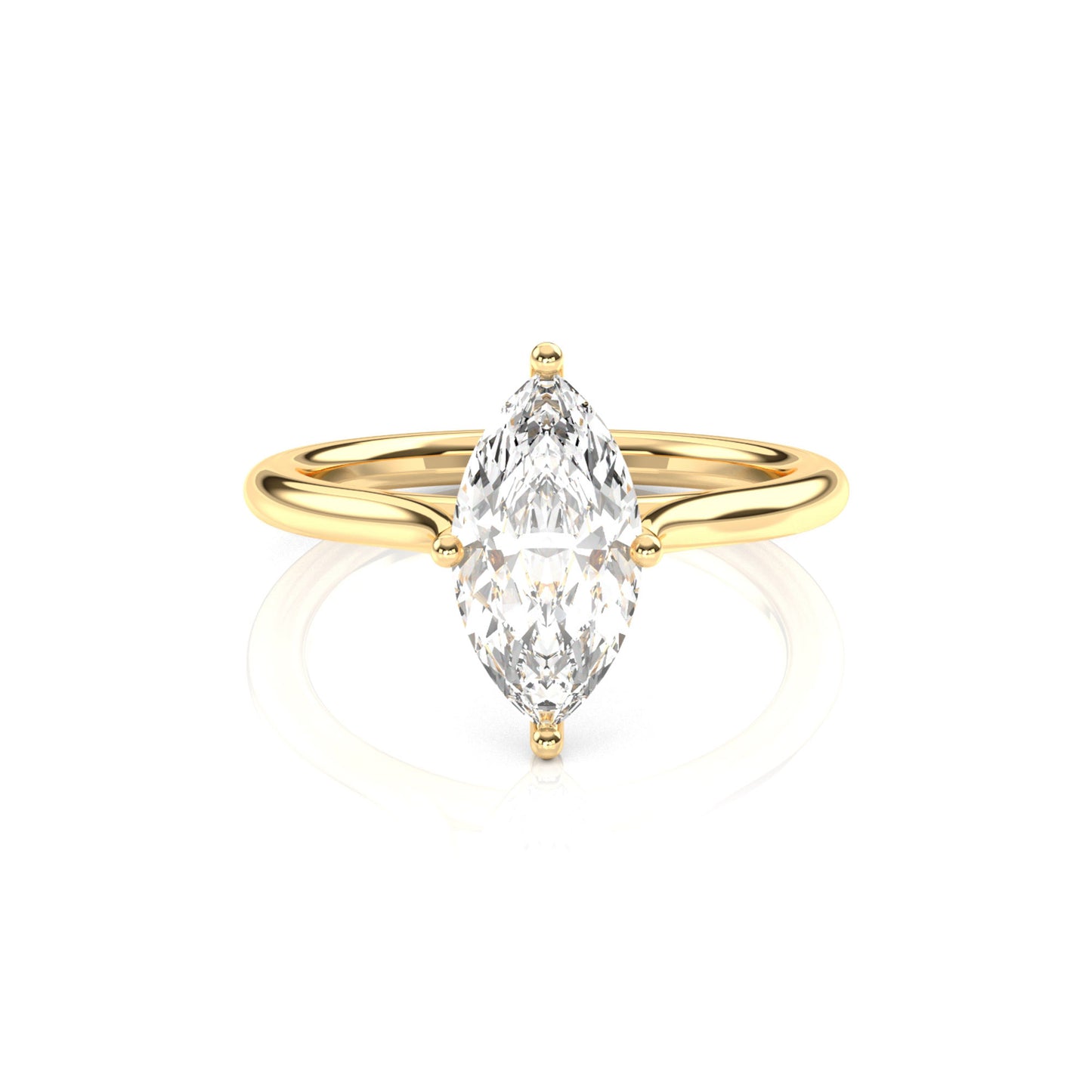 Diamond Size_1.5 carat | Style_Solitaire | Precious Metal_Yellow Gold