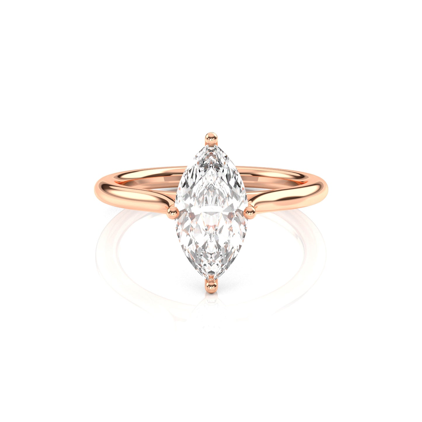 Diamond Size_1.5 carat | Style_Solitaire | Precious Metal_Rose Gold