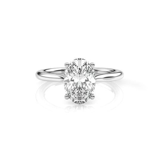 Diamond Size_2 carat | Style_Solitaire | Precious Metal_White Gold