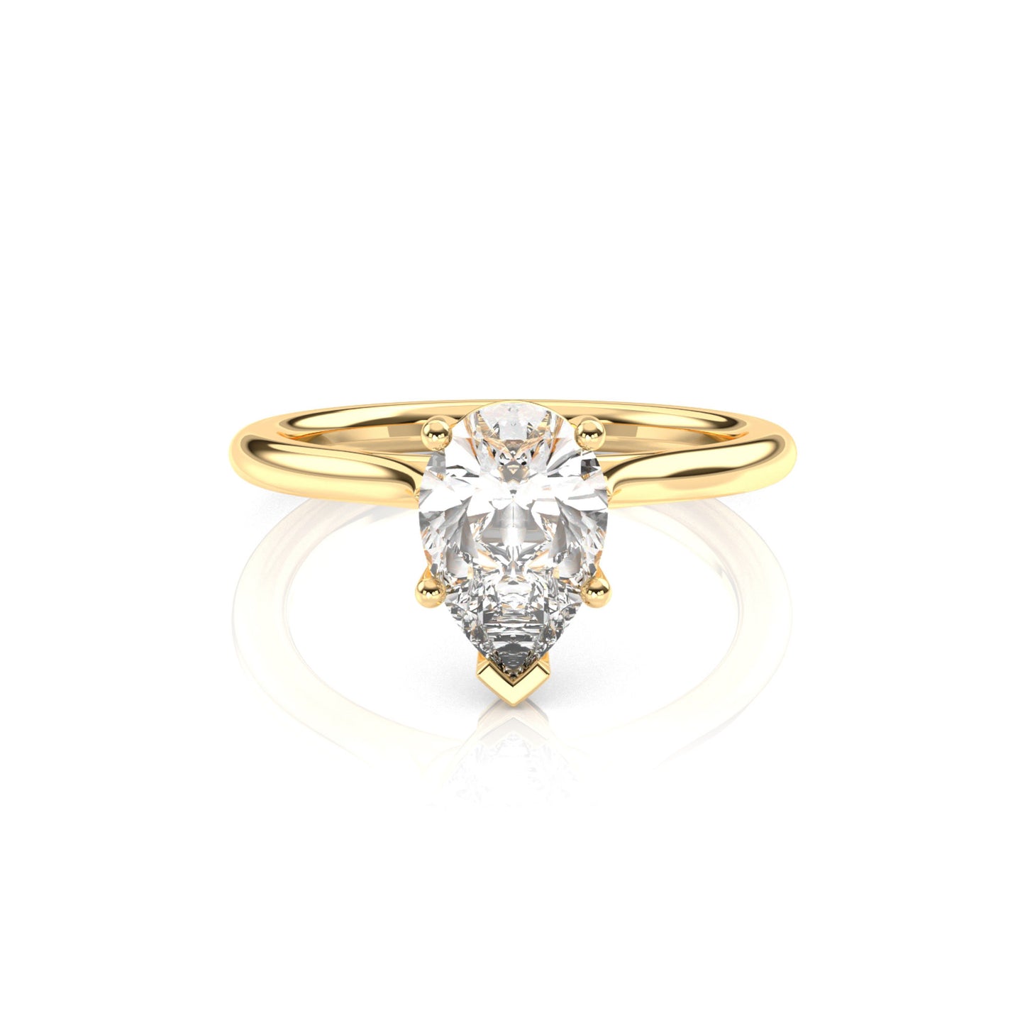 Diamond Size_1.5 carat | Style_Solitaire | Precious Metal_Yellow Gold