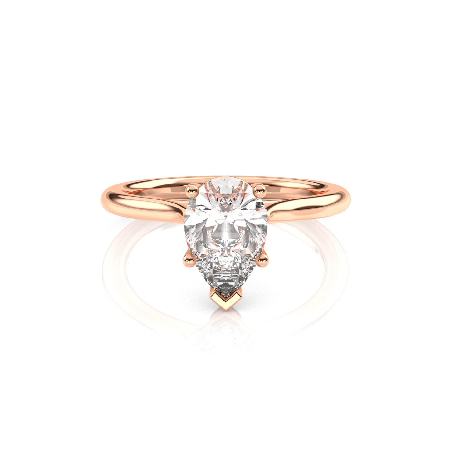 Diamond Size_1.5 carat | Style_Solitaire | Precious Metal_Rose Gold