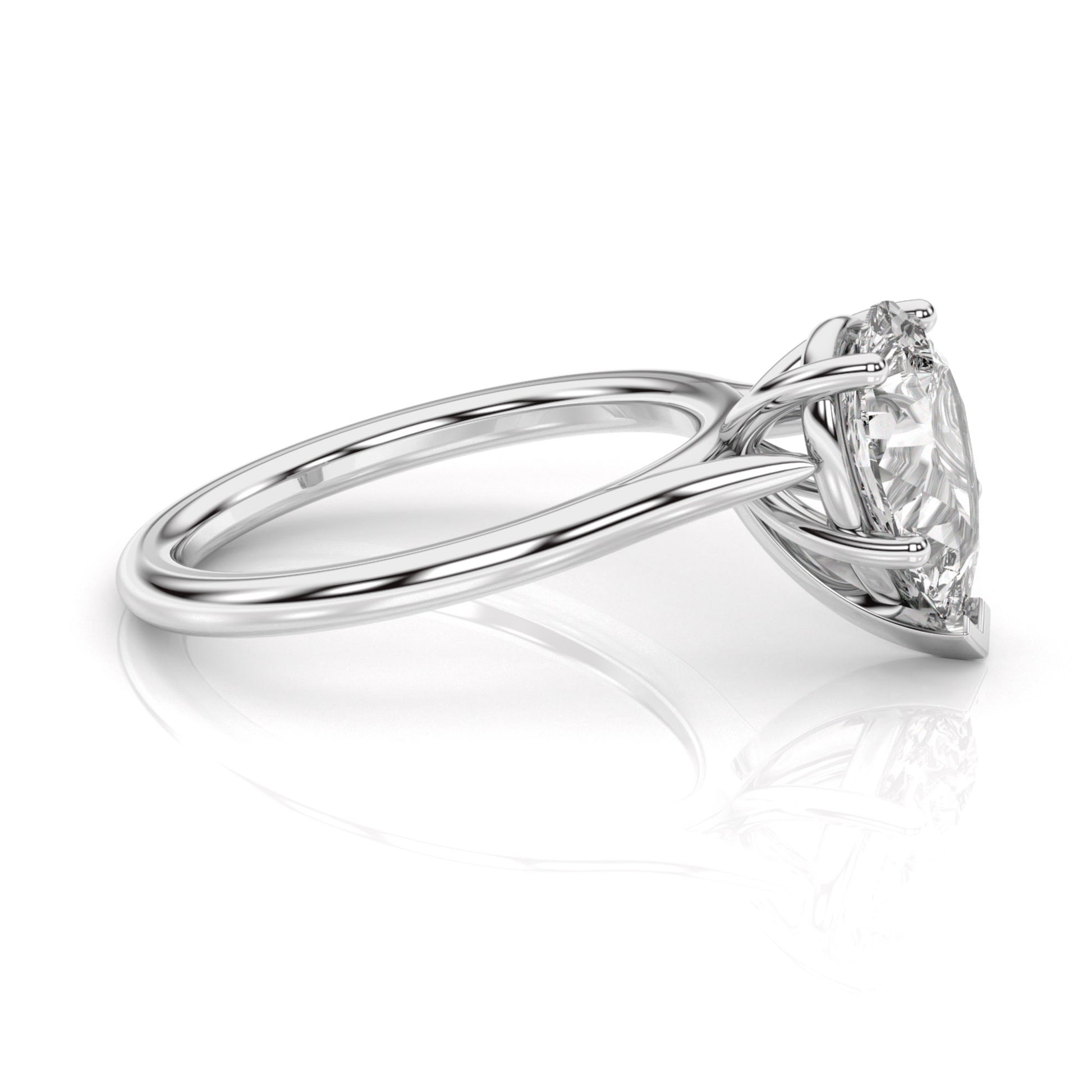 Diamond Size_2 carat | Style_Solitaire | Precious Metal_White Gold
