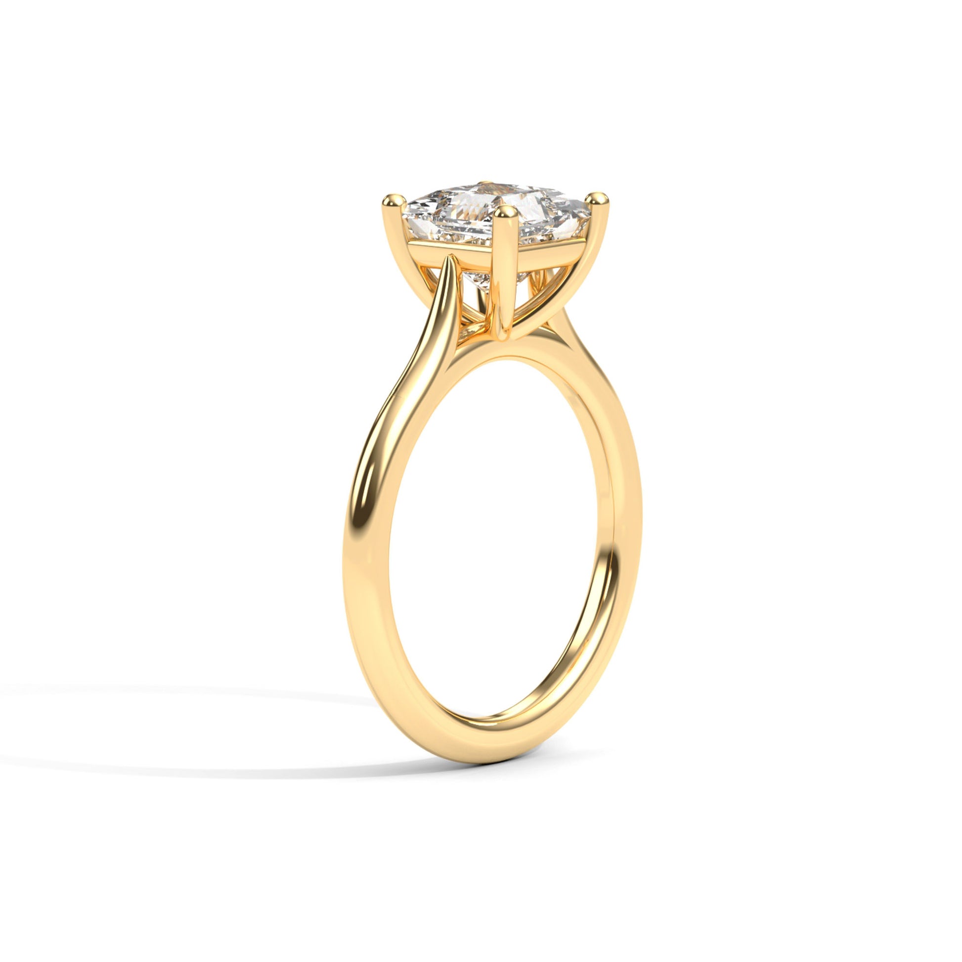 Diamond Size_2 carat | Style_Solitaire | Precious Metal_Yellow Gold