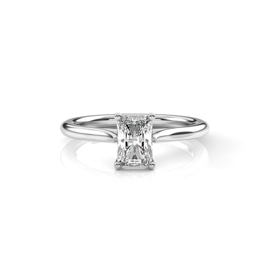 Diamond Size_1 carat | Style_Solitaire | Precious Metal_White Gold