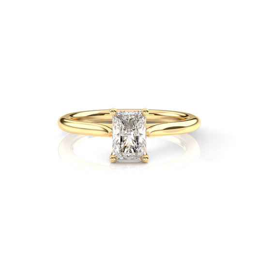 Diamond Size_1 carat | Style_Solitaire | Precious Metal_Yellow Gold