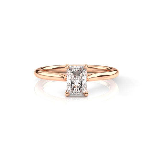 Diamond Size_1 carat | Style_Solitaire | Precious Metal_Rose Gold
