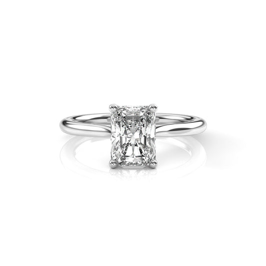 Diamond Size_2 carat | Style_Solitaire | Precious Metal_White Gold