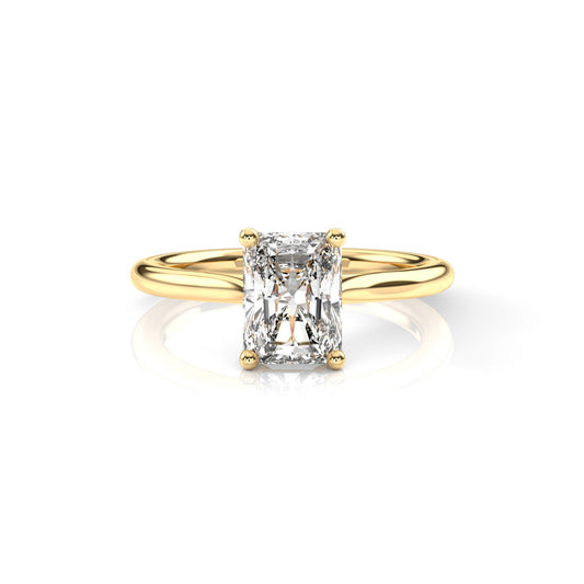Diamond Size_2 carat | Style_Solitaire | Precious Metal_Yellow Gold