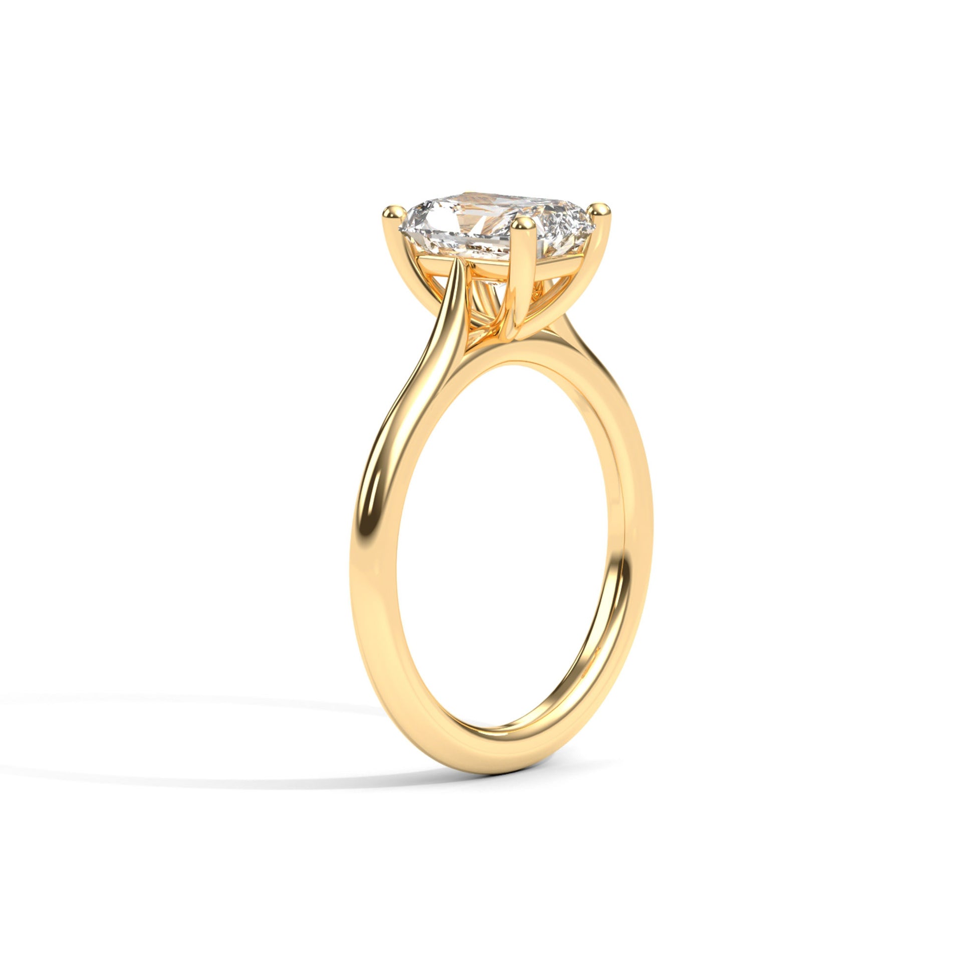 Diamond Size_2 carat | Style_Solitaire | Precious Metal_Yellow Gold