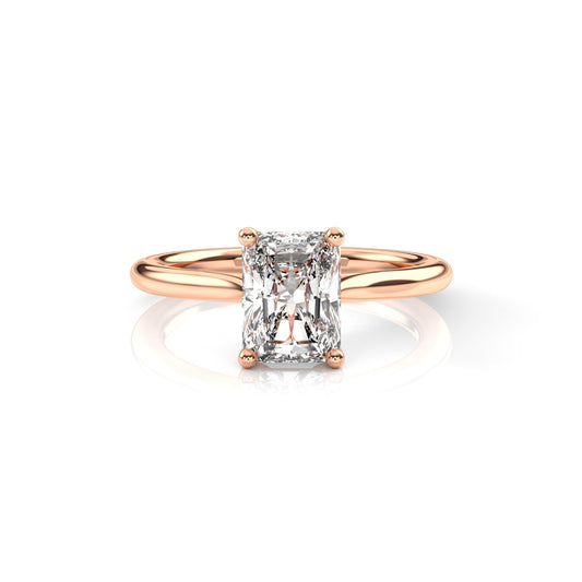 Diamond Size_2 carat | Style_Solitaire | Precious Metal_Rose Gold