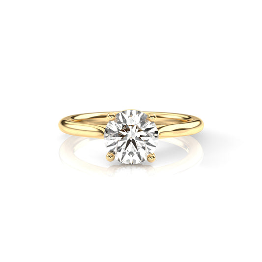 Diamond Size_1.5 carat | Style_Solitaire | Precious Metal_Yellow Gold