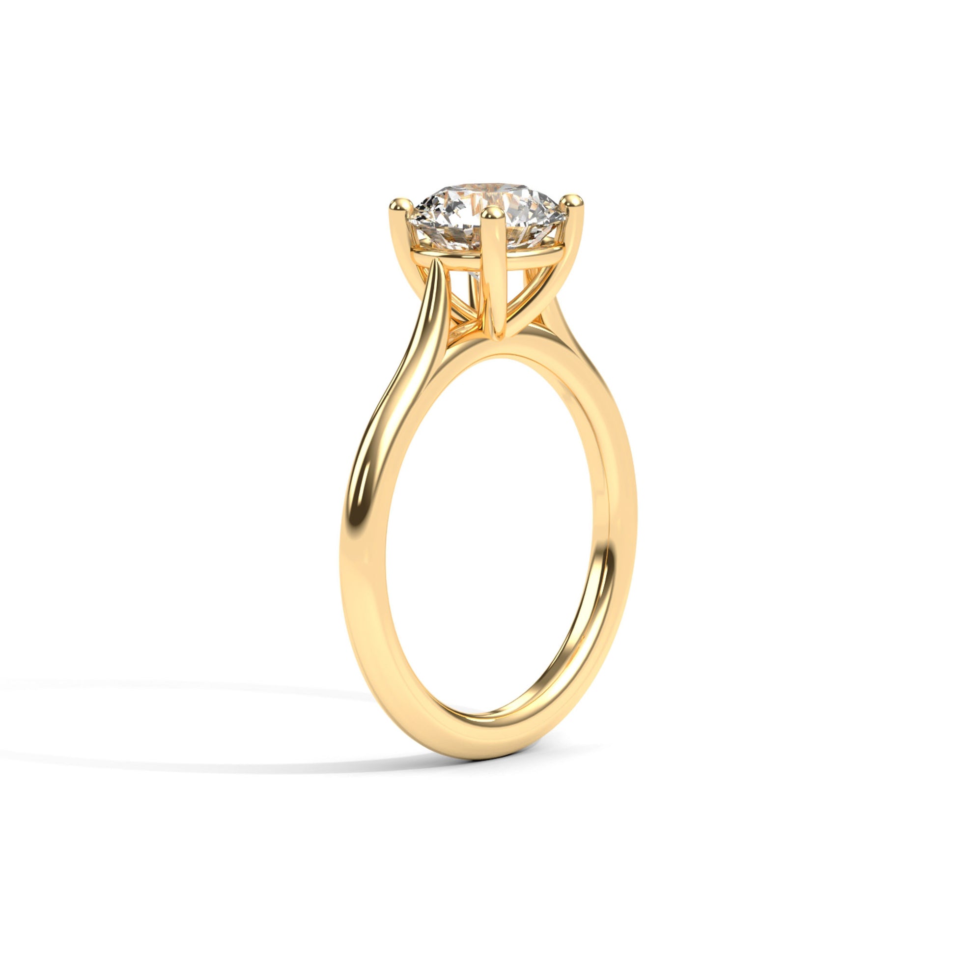 Diamond Size_1.5 carat | Style_Solitaire | Precious Metal_Yellow Gold