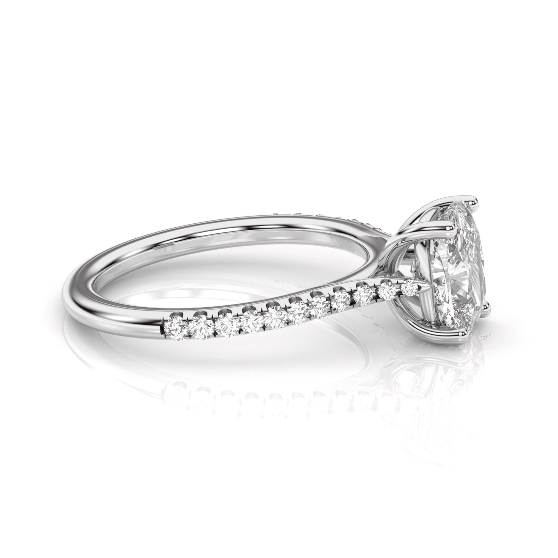 Diamond Size_2 carat | Style_With Diamonds | Precious Metal_White Gold