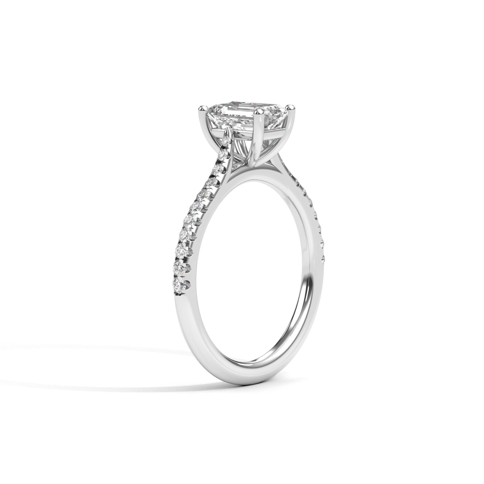 Diamond Size_1 carat | Style_With Diamonds | Precious Metal_White Gold