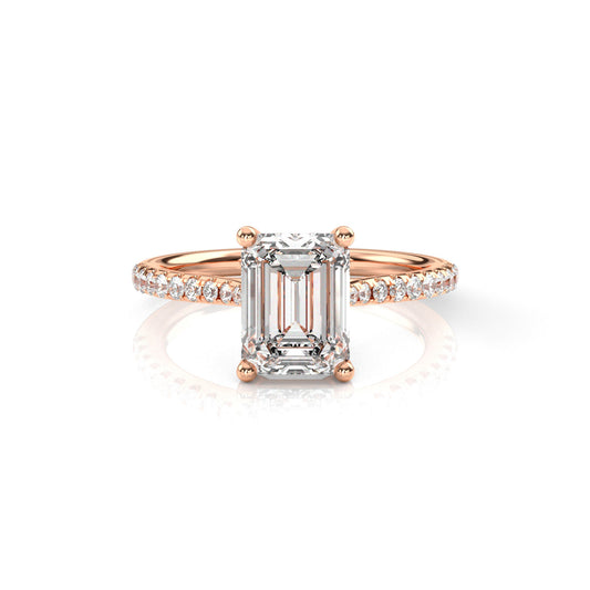 Diamond Size_2 carat | Style_With Diamonds | Precious Metal_Rose Gold
