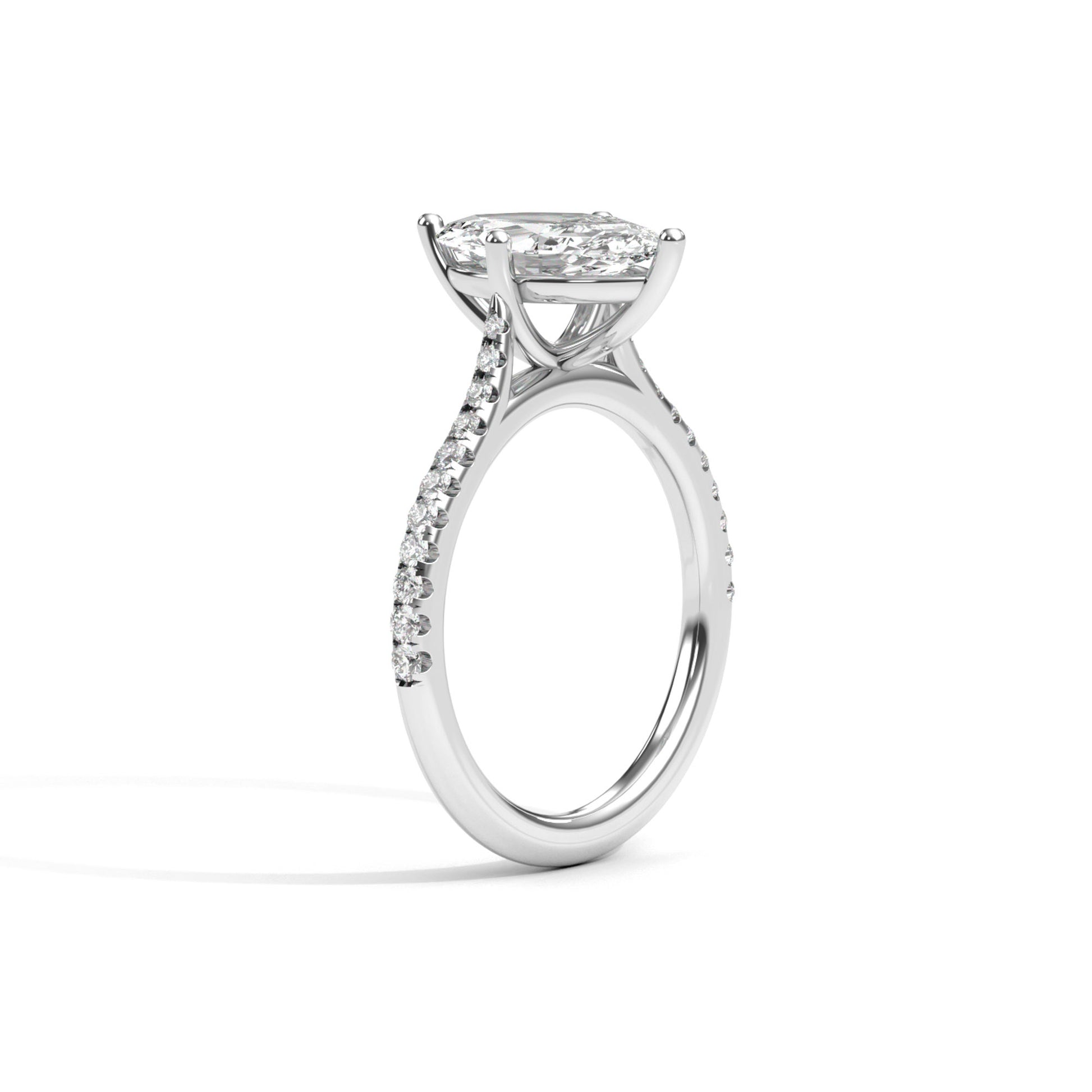 Diamond Size_1.5 carat | Style_With Diamonds | Precious Metal_White Gold
