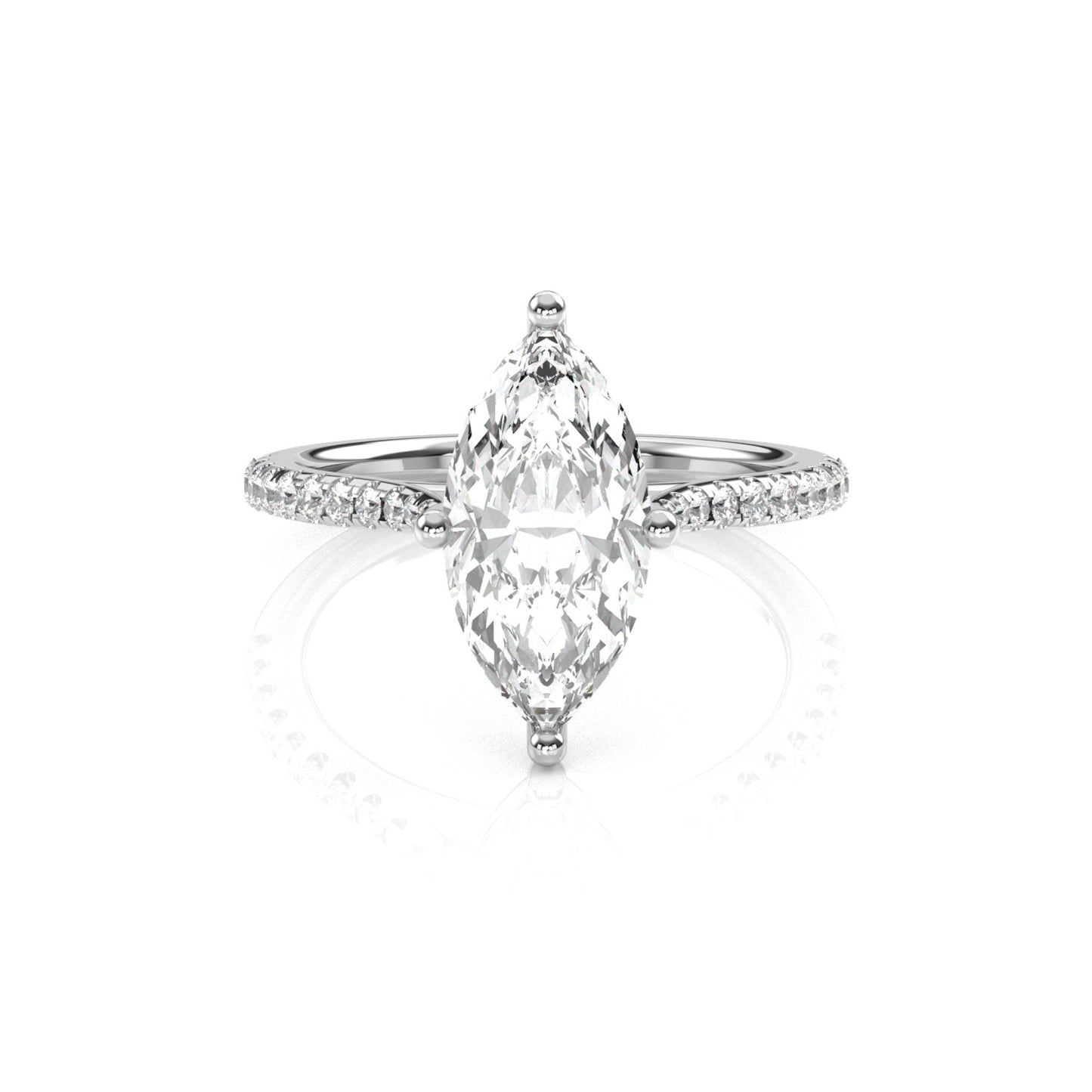 Diamond Size_2 carat | Style_With Diamonds | Precious Metal_White Gold