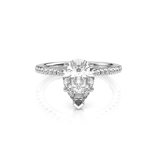 Diamond Size_2 carat | Style_With Diamonds | Precious Metal_White Gold