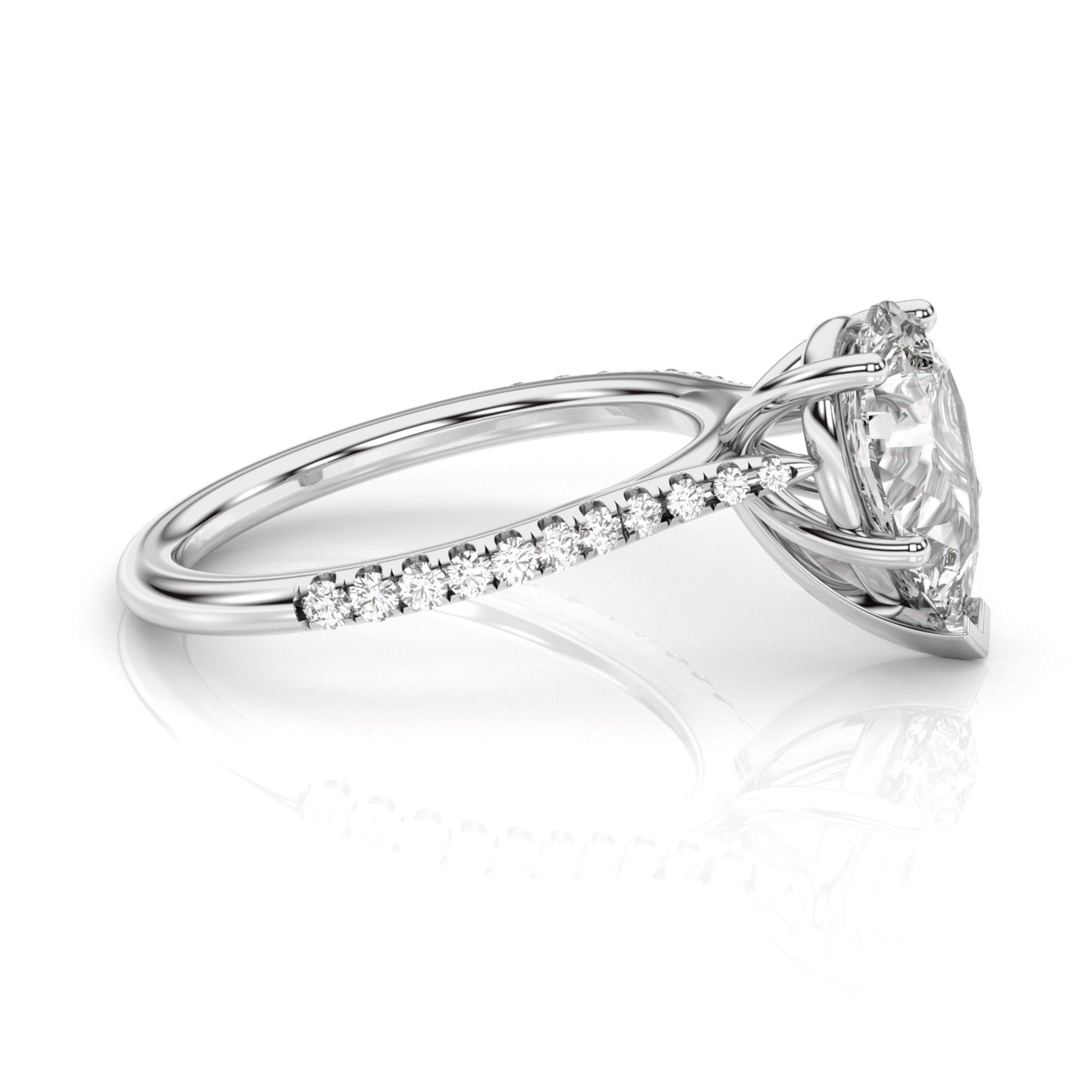 Diamond Size_2 carat | Style_With Diamonds | Precious Metal_White Gold