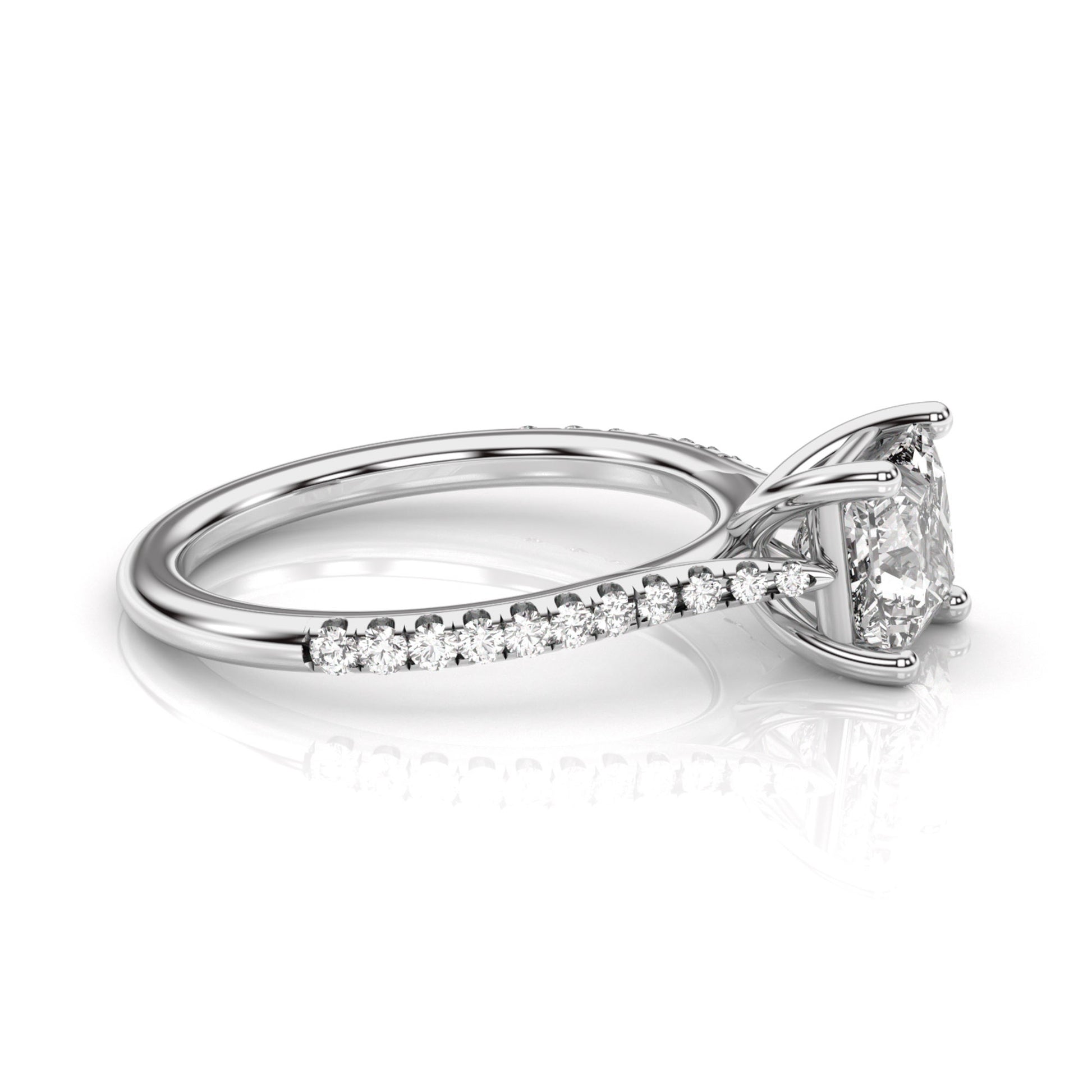 Diamond Size_1.5 carat | Style_With Diamonds | Precious Metal_White Gold