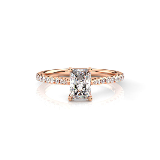 Diamond Size_1 carat | Style_With Diamonds | Precious Metal_Rose Gold
