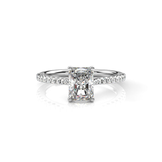Diamond Size_1.5 carat | Style_With Diamonds | Precious Metal_White Gold