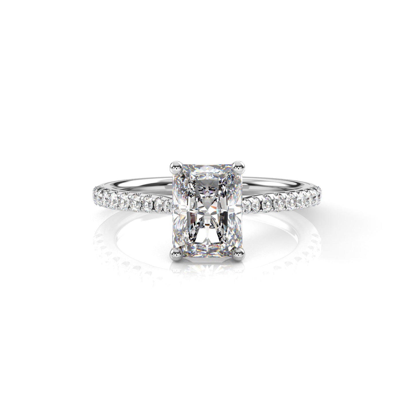 Diamond Size_2 carat | Style_With Diamonds | Precious Metal_White Gold