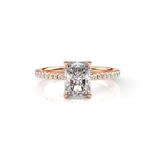 Diamond Size_2 carat | Style_With Diamonds | Precious Metal_Rose Gold