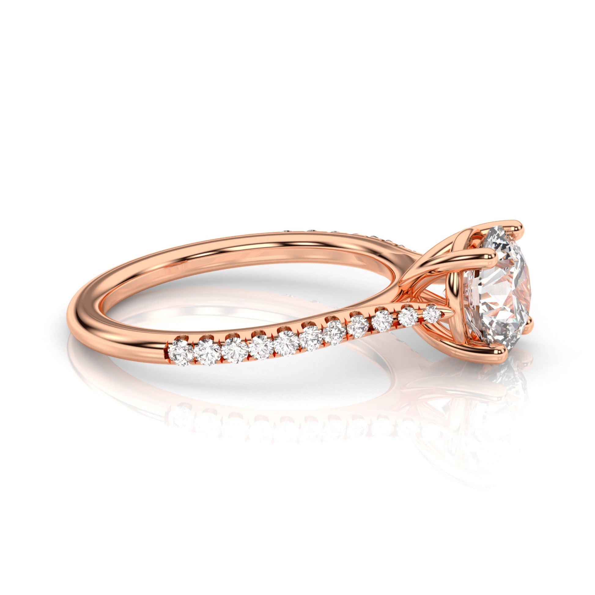 Diamond Size_1.5 carat | Style_With Diamonds | Precious Metal_Rose Gold
