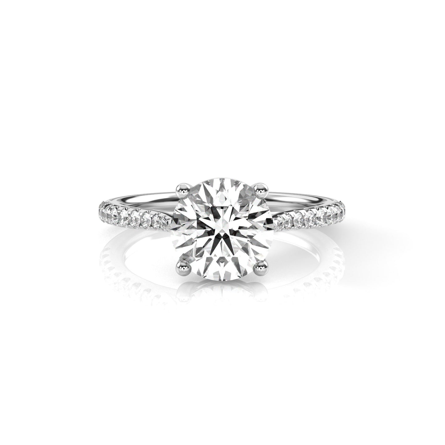 Diamond Size_2 carat | Style_With Diamonds | Precious Metal_White Gold