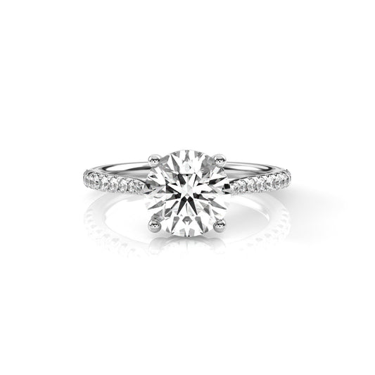 Diamond Size_2 carat | Style_With Diamonds | Precious Metal_White Gold