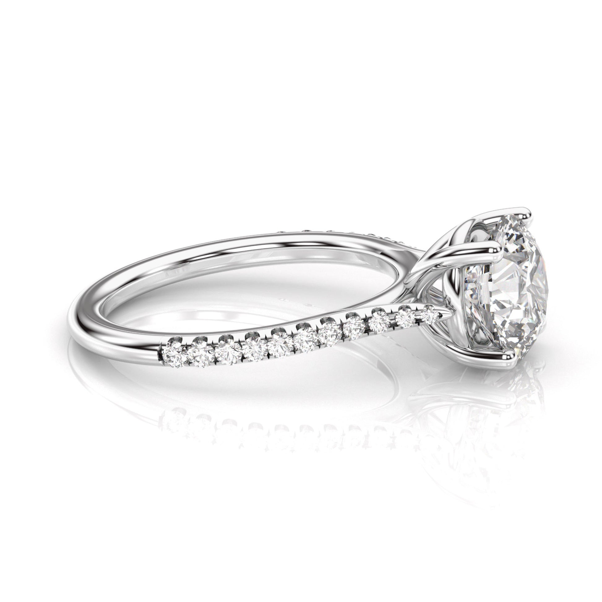 Diamond Size_2 carat | Style_With Diamonds | Precious Metal_White Gold