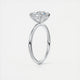 Aurora Hidden Halo Round Cut Diamond Engagement Ring