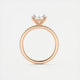 Emera Classic Pave Round Cut Diamond Engagement Ring