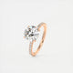 Emera Classic Pave Round Cut Diamond Engagement Ring