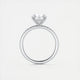 Emera Classic Pave Round Cut Diamond Engagement Ring