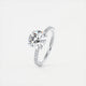 Emera Classic Pave Round Cut Diamond Engagement Ring